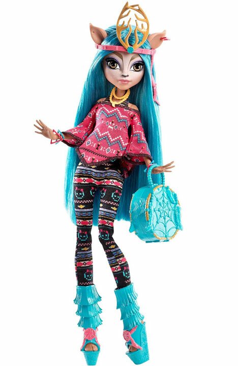 Кукла Monster High Izi Dawndancer Brand-Boo Students