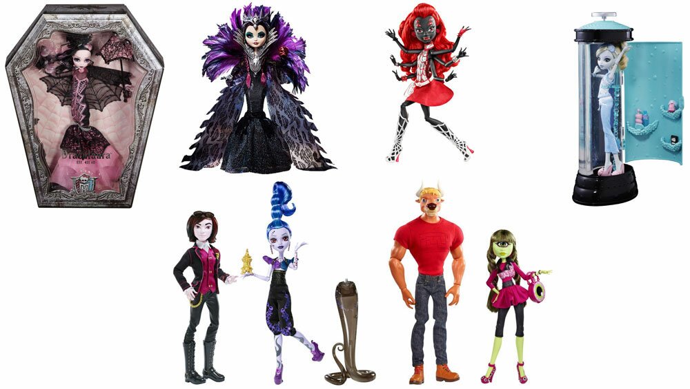 Эксклюзивные куклы Monster High&Ever After High