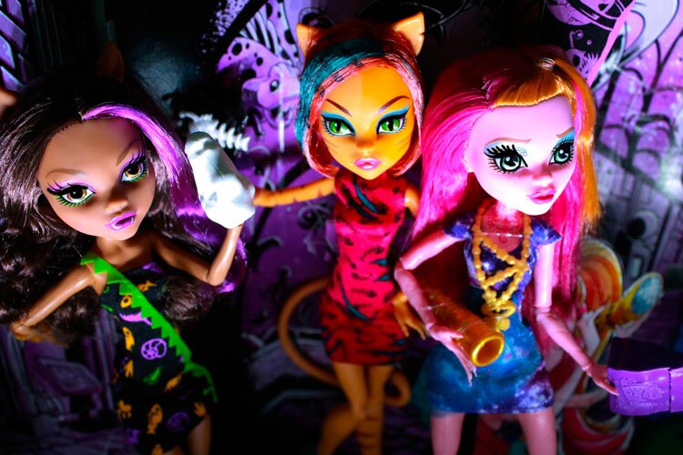 Серия кукол Monster High Freaky Field Trip
