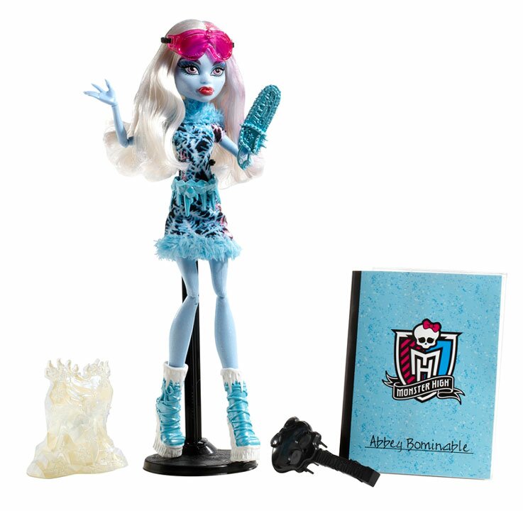 Кукла Monster High Abbey Bominable Art Class