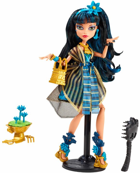 Кукла Monster High Cleo de Nile Gloom and Bloom
