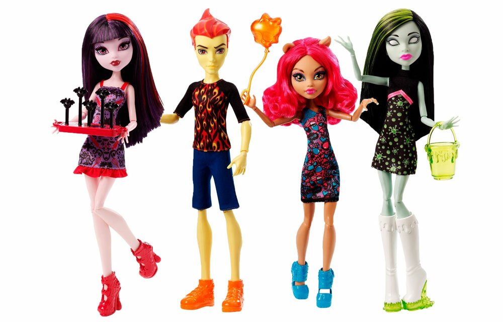 Коллекция кукол Monster High Ghoul Fair 