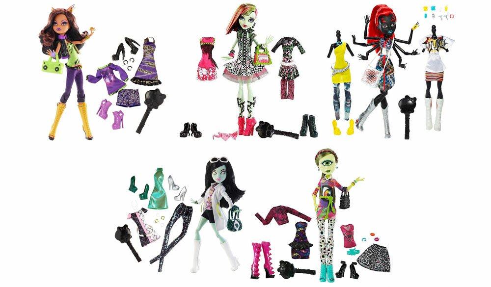 Куклы Monster High I Love Fashion