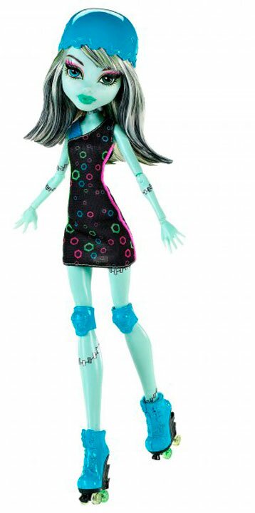 Кукла Monster High Frankie Stein Roller Maze