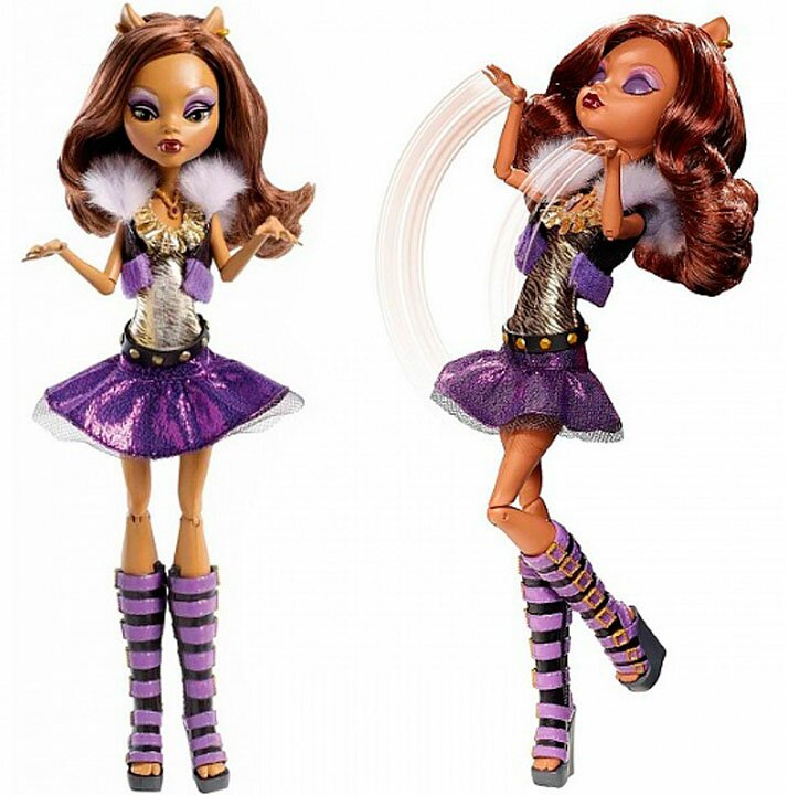 Кукла Monster High Clawdeen Wolf Ghouls Alive