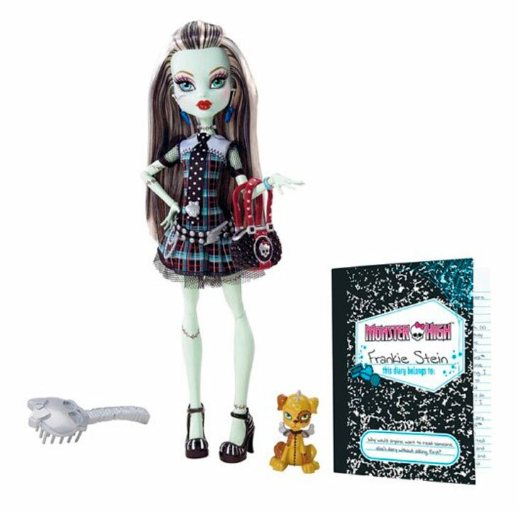 Кукла Monster High Frankie Stein with Pet
