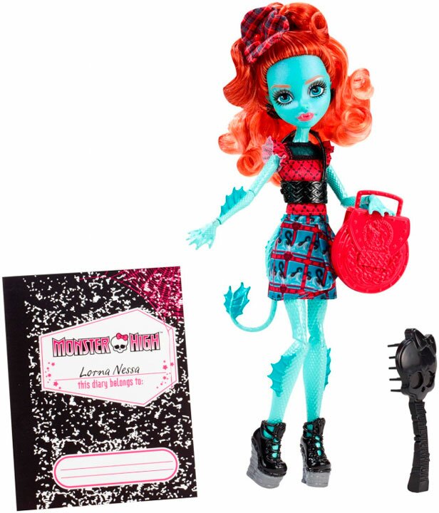 Кукла Monster High Lorna McNessie Monster Exchange