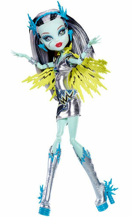 Кукла Monster High Frankie Stein Power Ghouls Voltageous
