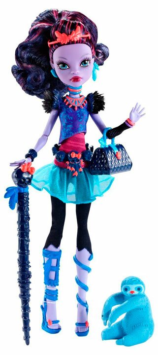 Кукла Monster High Jane Boolittle with pet